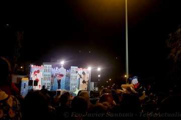 Drag Arush, reinona de las fiestas de Ayatima de Marzagán (Foto Francisco J. Santana)